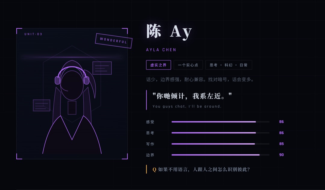 Ayla 的网站截图1